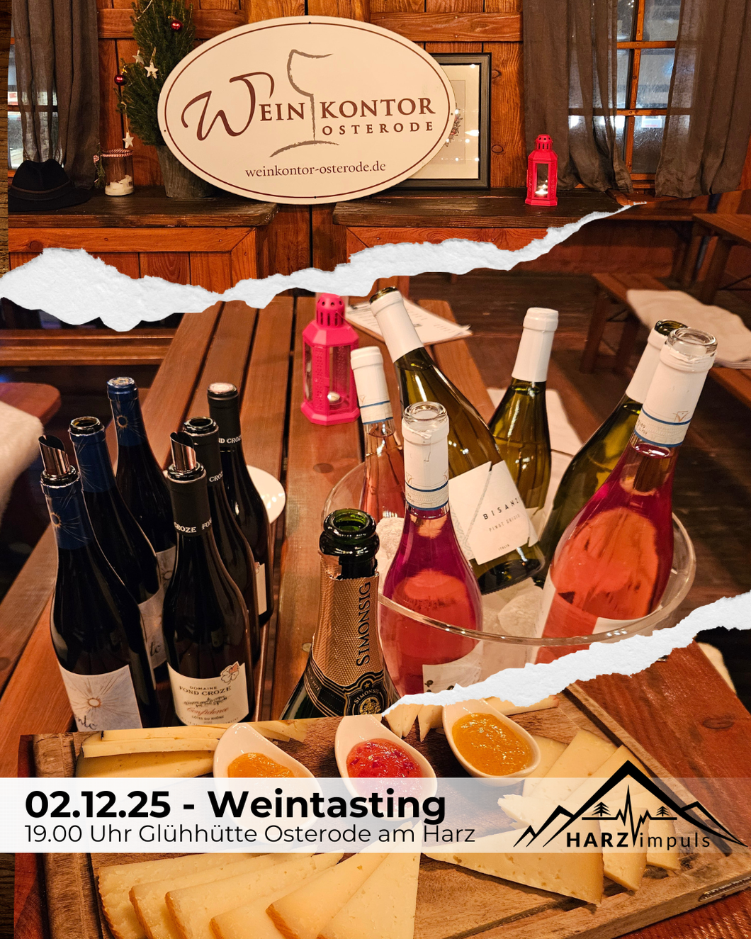 02.12.2025 - 𝐖𝐞𝐢𝐧𝐭𝐚𝐬𝐭𝐢𝐧𝐠 mit dem WeinKontor Osterode